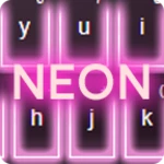 neon keyboard android application logo